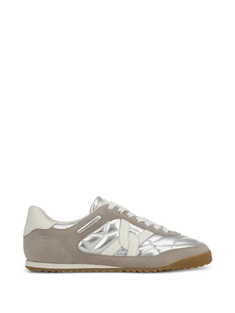 Veronica Beard Natalia quilted panel sneakers Silver K0195L7