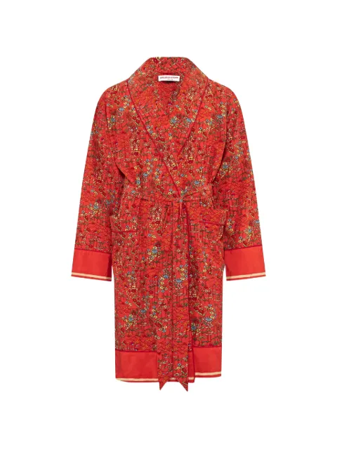 Orlebar Brown Mervyn Solo Fantasy-print robe Red 277058