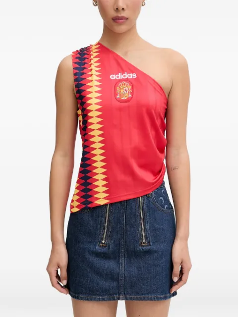 adidas Spain one-shoulder top Red KE2292