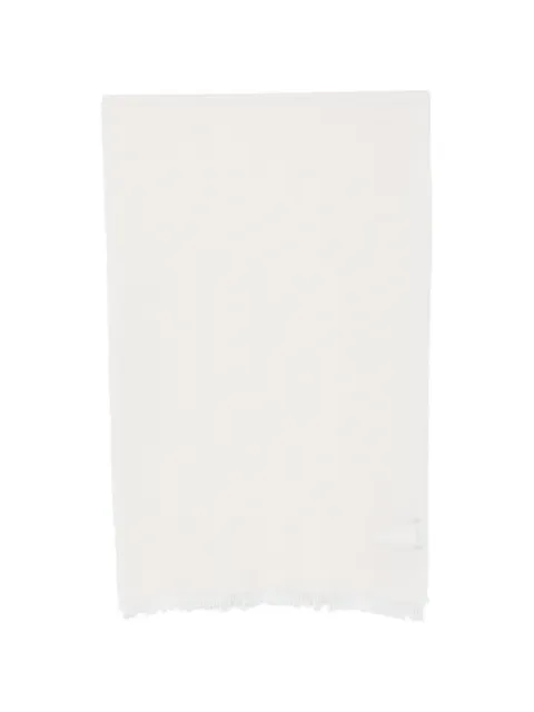 Fabiana Filippi fringed scarf Neutrals SAD216A874M5260000