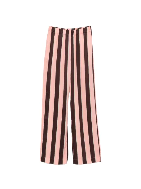 Stine Goya striped wide-leg trousers Pink SGPF26P009