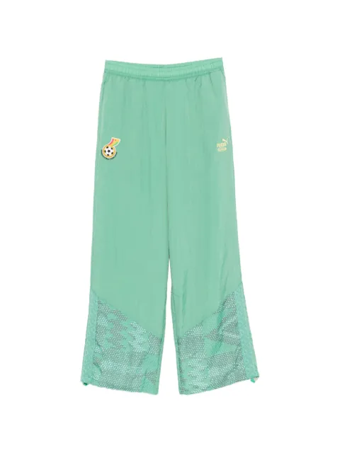 PUMA logo-embroidered track pants Green 635118