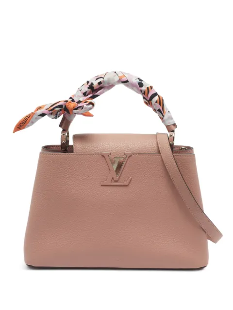 Louis Vuitton Pre-Owned 2018 MM Capucines tote bag Pink 1364094