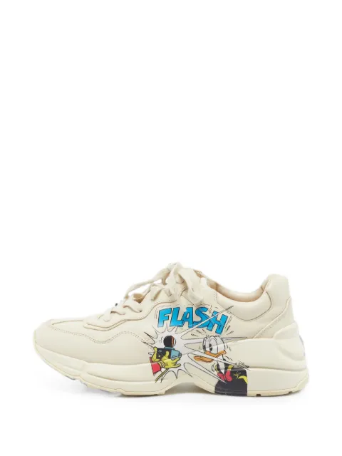 Gucci Pre-Owned x Disney Rhyton Pato sneakers Neutrals 1363964