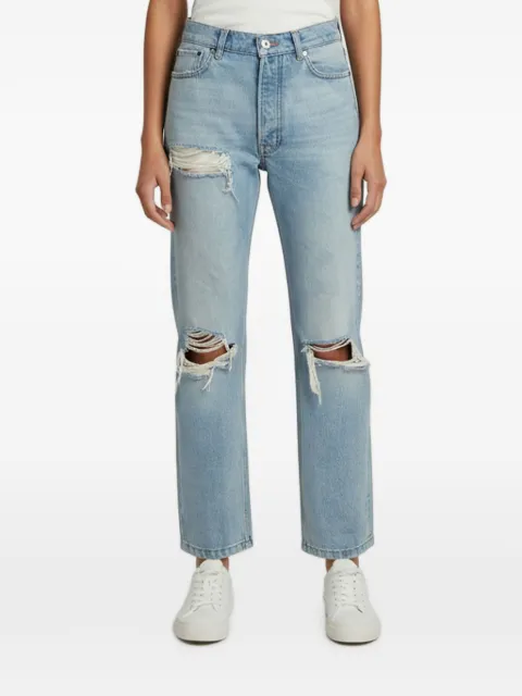 Balenciaga Pre-Owned distressed jeans Blue 1364629