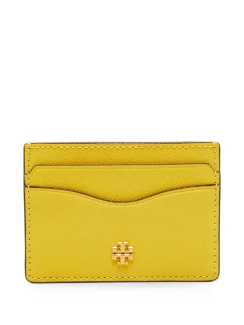 Tory Burch Emerson leather card holder Yellow 1347484