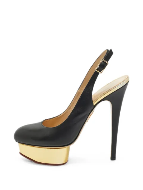 Charlotte Olympia Dolly platform pumps Black 1364284