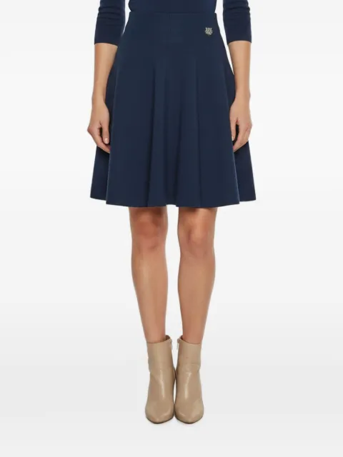 Kenzo Pre-Owned flared midi skirt Blue 1365059