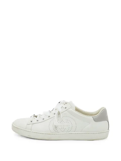 Gucci Pre-Owned Ace low-top sneakers White 1366336