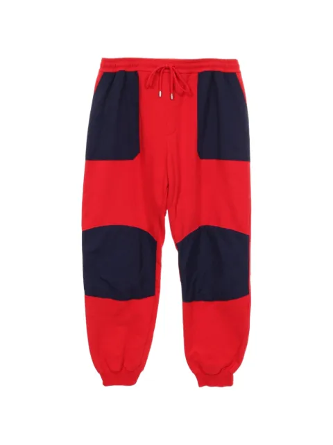 Gucci Pre-Owned x The North Face 2010s color-block track pants Red 1074912