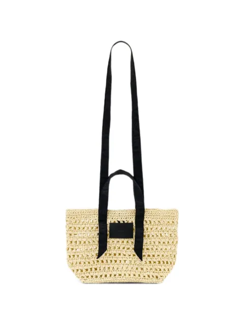 AllSaints Celayne woven-design tote bag Neutrals W485XE