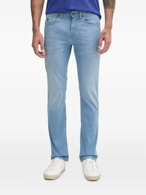 Karl Lagerfeld logo-patch straight-leg jeans Blue 265501562839