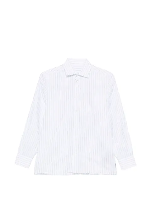 MM6 Maison Margiela vertical-stripe shirt White S52DT0078M36012