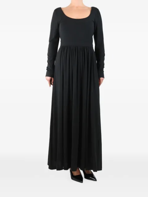 G. scoop-neck jersey dress Black BLACKSCOOPNECKJERSEYDRESS