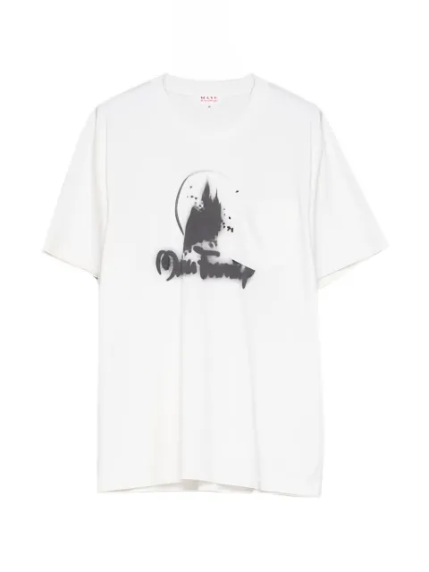 MASU Castle Pocket T-shirt White M26U6CS005