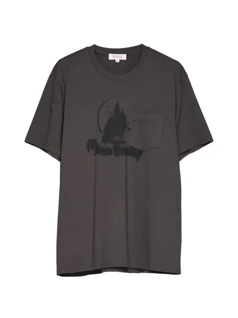 MASU Castle Pocket T-shirt Black M26U6CS005