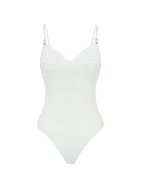 Murmur Skin sweetheart bodysuit White ME000SKNBDS02