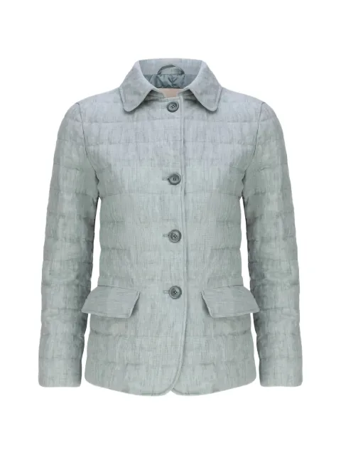 Herno quilted linen jacket Grey PI001469D171059210