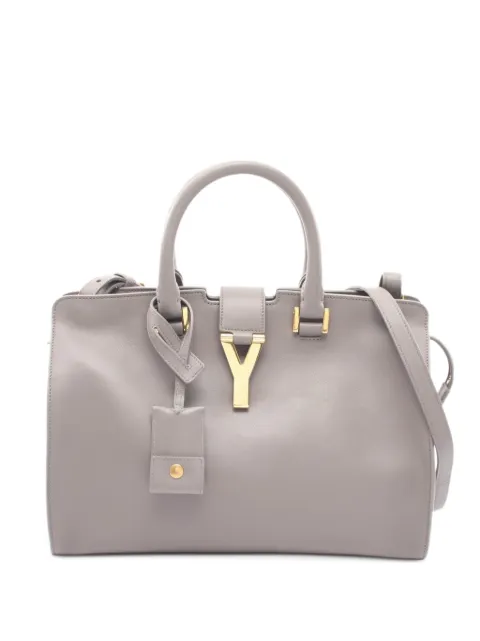 Saint Laurent Pre-Owned small Y Cabas tote bag Grey 1080778