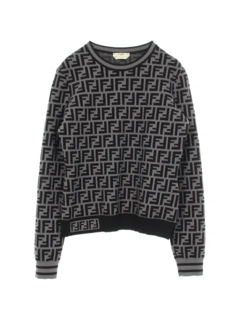 Fendi Pre-Owned 2010s Zucca sweater Black 1077446