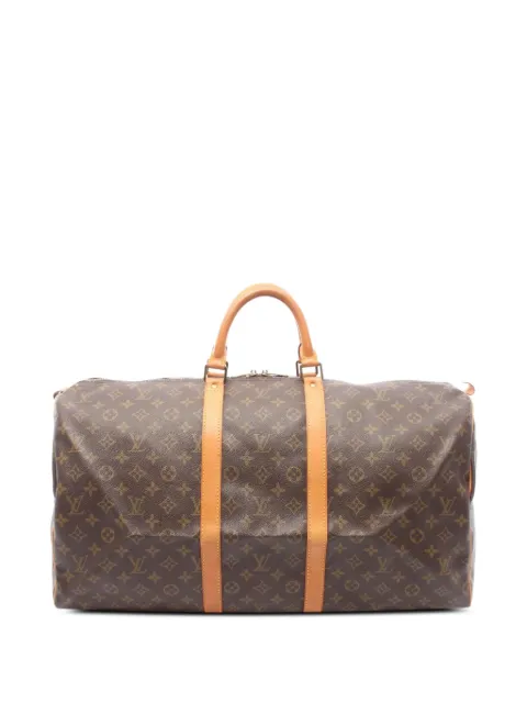 Louis Vuitton Pre-Owned 1994 Monogram Keepall 55 Boston bag Brown 1081009MI8904