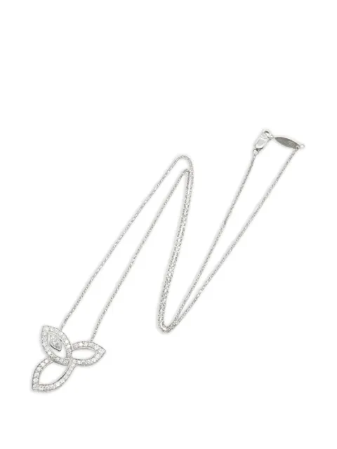 Harry Winston 2010s Lily Cluster diamond necklace Silver 1080234411588