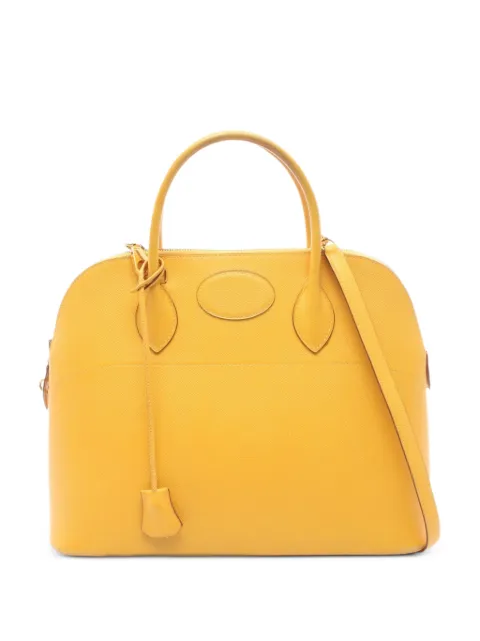 Hermès Pre-Owned 1997 Bolide 35 Jaune handbag Yellow 1080994AINSQUARE