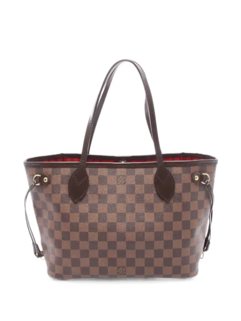 Louis Vuitton Pre-Owned 2008 Neverfull PM Damier ebene tote bag Brown 1080939VI4028