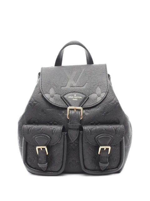 Louis Vuitton Pre-Owned 2010s Monogram Empreinte backpack Black 1080745