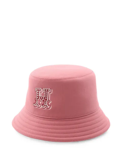 Hermès Pre-Owned 2010s Harper H Electrique bucket hat Pink 1079719