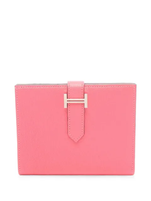 Hermès Pre-Owned 2019 Bearn Compact bi-fold wallet Pink 1081012D