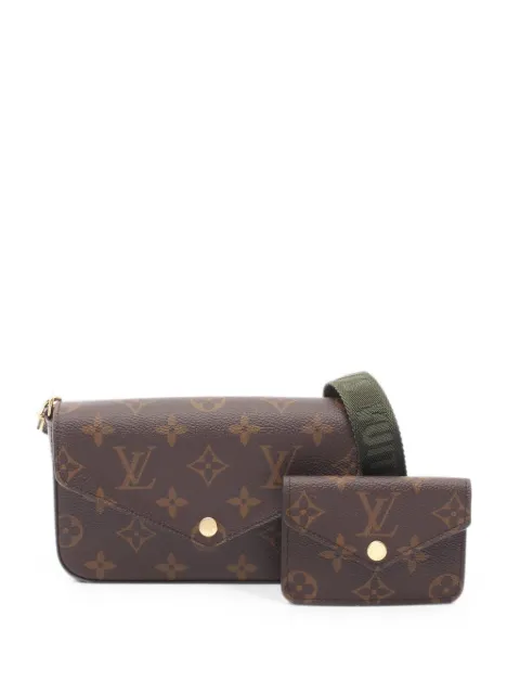 Louis Vuitton Pre-Owned Felicie Monogram cross body bag Brown 1081136