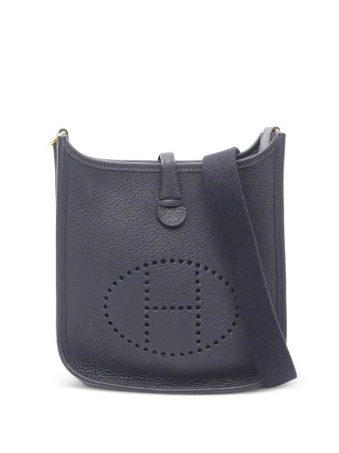 Hermès Pre-Owned 2021 Evelyn TPM Amazon shoulder bag Blue 1080789Z