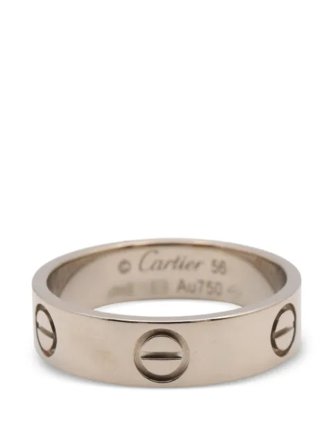 Cartier 2010s Love ring Silver 1078278JAE123