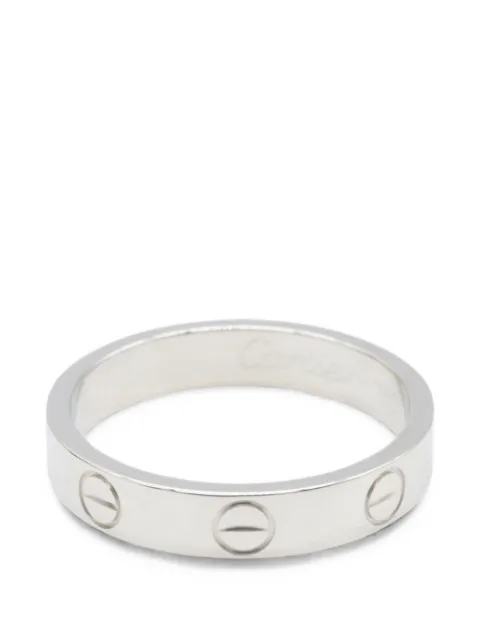 Cartier 2010s Love ring Silver 1079341EY0266
