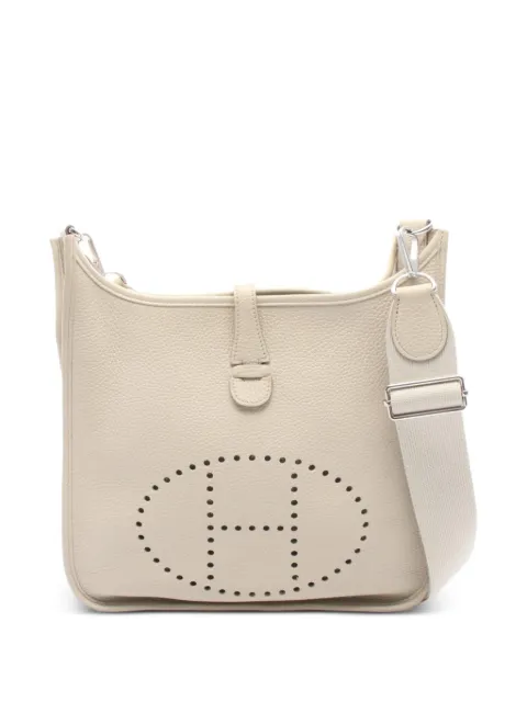 Hermès Pre-Owned 2019 Evelyne 3 Troyes PM shoulder bag Neutrals 1080942D