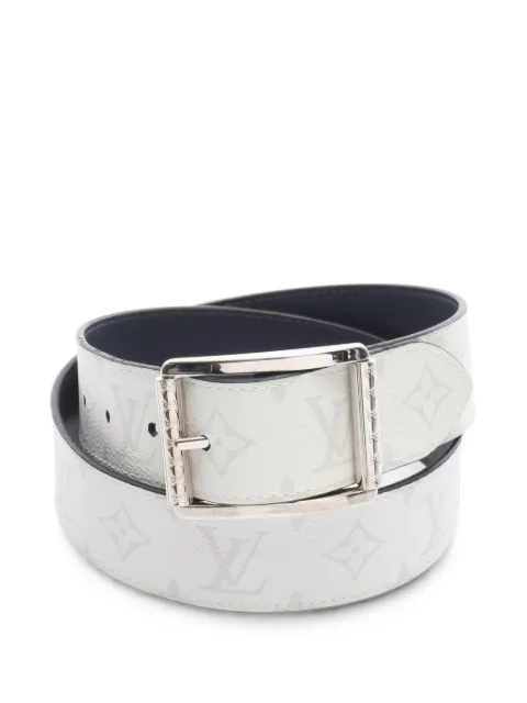 Louis Vuitton Pre-Owned 2017 Monogram canvas belt White 1077161AC5107
