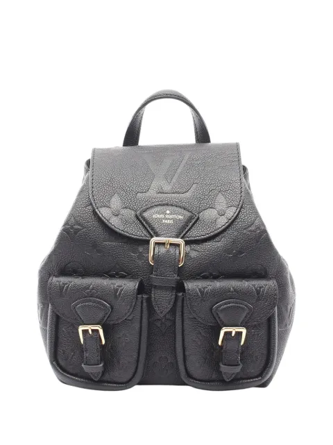 Louis Vuitton Pre-Owned 2021-2026 Monogram Empreinte Backup backpack Black ADGJDYAB7ZXFTESO