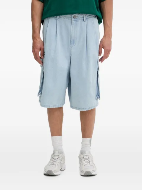 adidas Adilenium Season 5 denim cargo shorts Blue KX4823