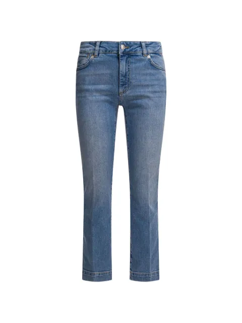 Sportmax logo-patch jeans Blue 2522186265600