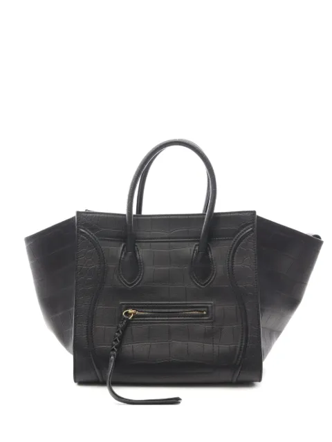 Celine Pre-Owned 2010s Luggage Phantom tote bag Black 1080647