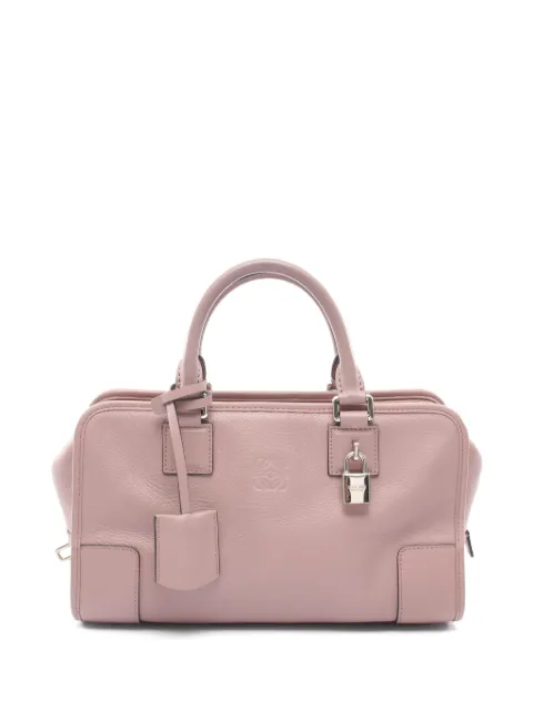 Loewe Pre-Owned 2000s Amazona 28 leather handbag Pink 1080748