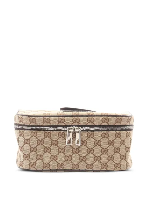 Gucci Pre-Owned 2010s GG canvas belt bag Neutrals 1079950