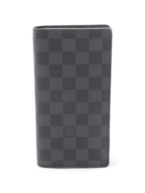 Louis Vuitton Pre-Owned 2002 Portefeuil Brother Damier wallet Black 1081397TA0129