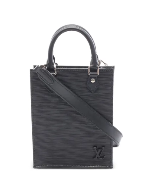 Louis Vuitton Pre-Owned 2021 Petite Sac Plat Epi handbag Black 1080898CA0261