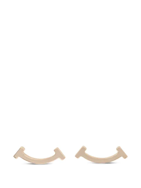 Tiffany & Co. Pre-Owned 2010s T Smile earrings Pink 1080244
