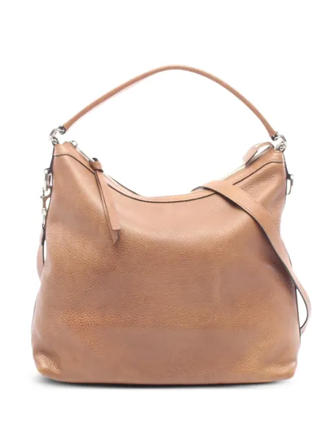 Gucci Pre-Owned 2000s Miss GG shoulder bag Brown 1081396