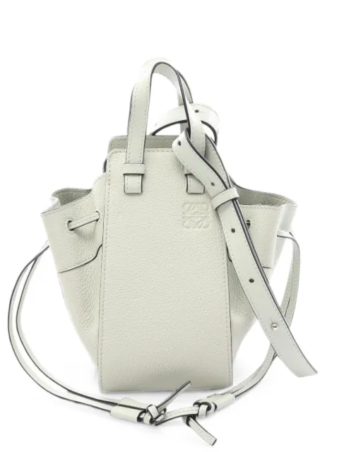 Loewe Pre-Owned 2010s Hammock drawstring handbag Grey 1080755