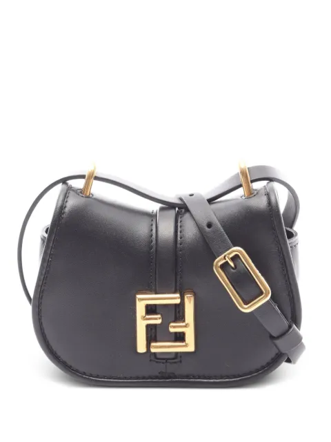 Fendi Pre-Owned 2010s Nano C'mon cross body bag Black 1081019