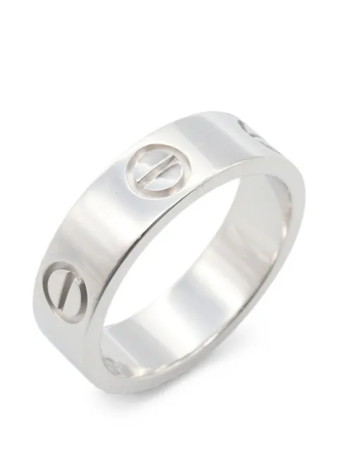 Cartier 2010s Love ring Silver 1079333BW7868